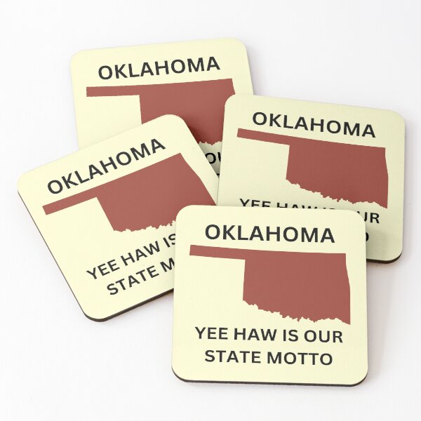 Item preview, Oklahoma: Yee Haw is our state motto designed and sold by WilAugusta.