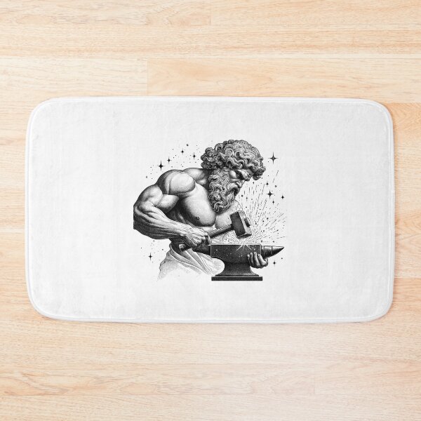 Item preview, Portrait of Hephaestus designed and sold by NTGUILTY.