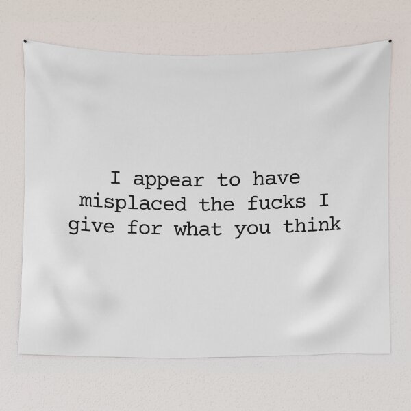 Item preview, Don't Care What You Think designed and sold by PeachyLitchi.