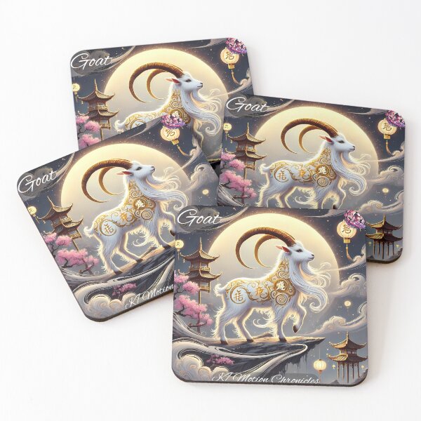 Item preview, "Celestial Goat - KMotionChronicles Chinese Zodiac Art" designed and sold by KMChronicles.