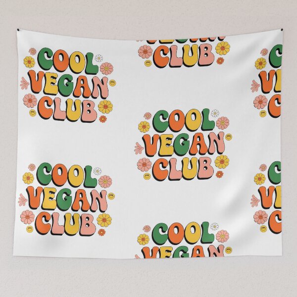 Item preview, Cool vegan club designed and sold by DropRomance.