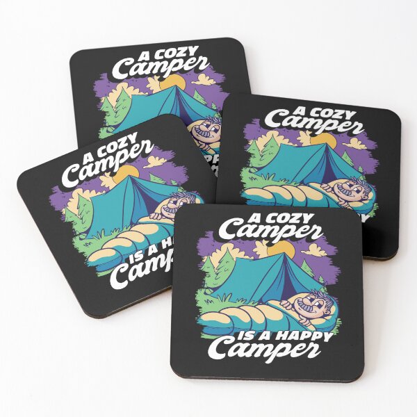 Item preview, Happy Camper Funny Camping A Cozy Camper Is A Happy Camper designed and sold by fantasticdesign.