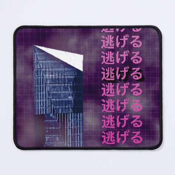 Item preview, Escape – Dark Cyberpunk Glitch Aesthetic Wallpaper designed and sold by AeroWave Designs.