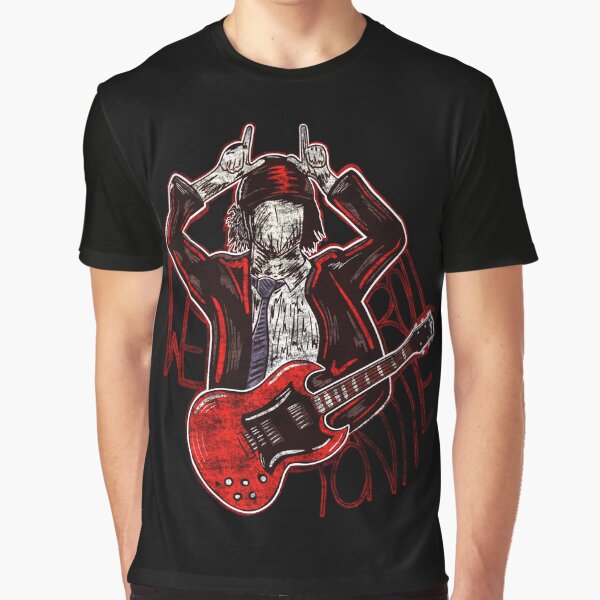Artikel-Vorschau von AC/DC Angus Young Rockbandmusik, designt und verkauft von Jamie Collins.