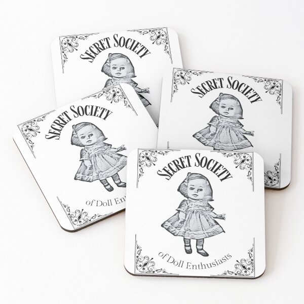 Item preview, Secret Society of Doll Enthusiasts - Midcentury Doll Lovers designed and sold by amandaline.