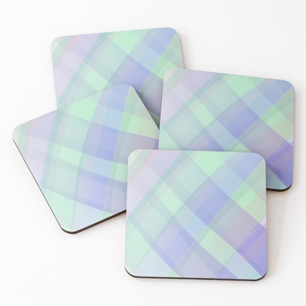 Item preview, Pretty Watercolor Plaid Purple & Green designed and sold by MKTplaceDesign.