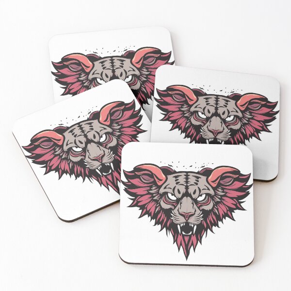 Item preview, Flaming Tiger  designed and sold by BubbleWub_.
