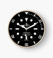 Rolex Submariner Face 114060 Black Dial Clock