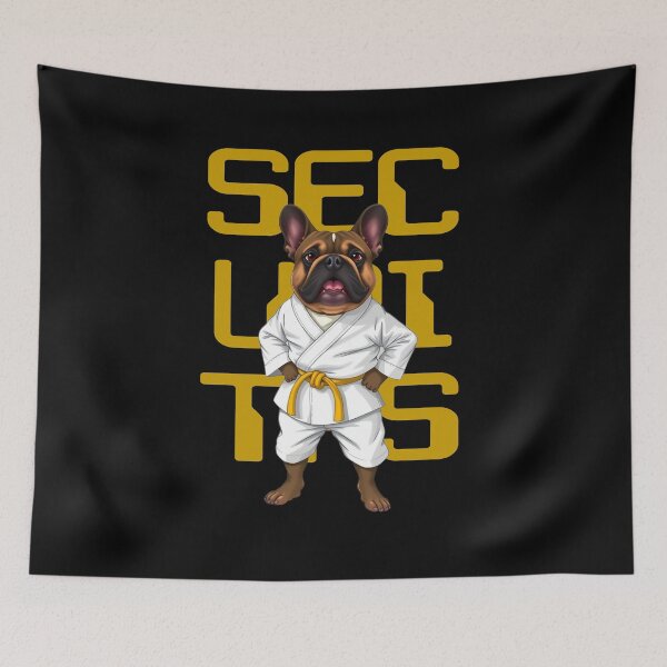 Item preview, Bouledogue Français - Bulldog Francés - Guardia de Karate designed and sold by OverTimeBGD.