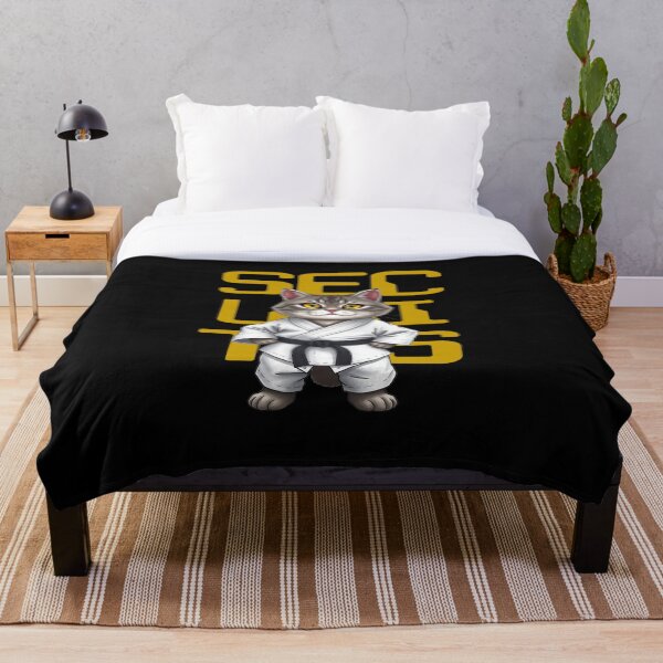 Item preview, Gato gris - Guardia de Karate designed and sold by OverTimeBGD.