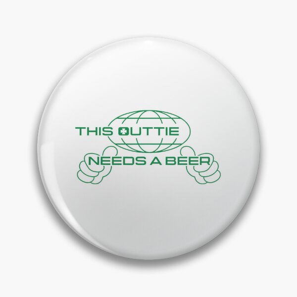Item preview, This Outtie Needs A Beer designed and sold by Spaceslafr.