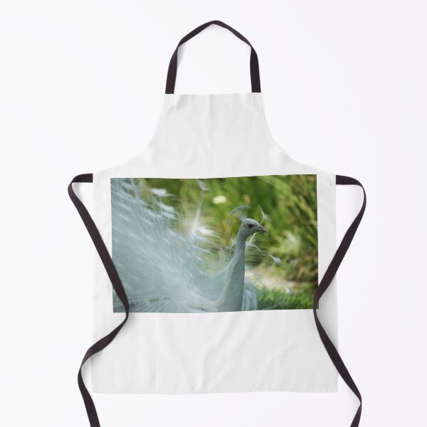 Item preview, Pavo real blanco de cerca designed and sold by Maria Keady.