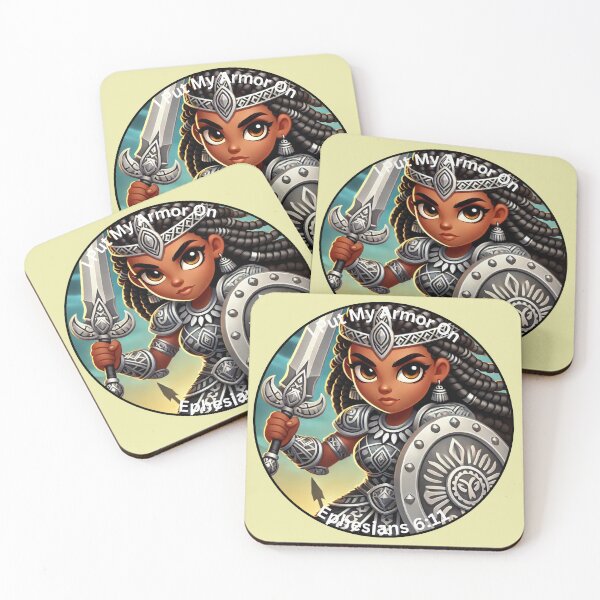 Item preview, Woman of God fighting a spiritual battle designed and sold by JDreaming.