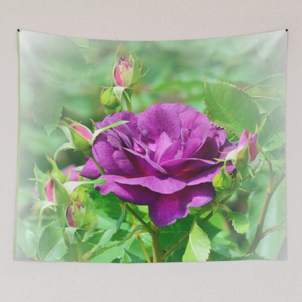 Item preview, Purple Rose & Buds #6 designed and sold by ginawaltersdorf.