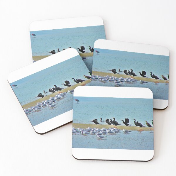 Item preview, Black and White Birds in Galveston designed and sold by The Cat Down the Road.