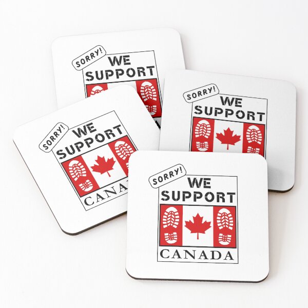 Item preview, Sorry! We Support Canada designed and sold by fetch-it-studio.