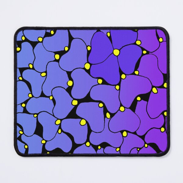 Item preview, Purple Passion Flowers with Yellow Dots designed and sold by TeAnne.