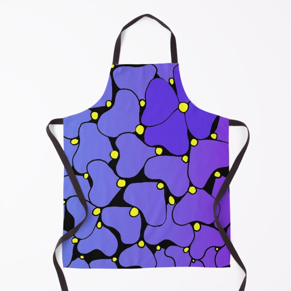 Item preview, Purple Passion Flowers with Yellow Dots designed and sold by TeAnne.
