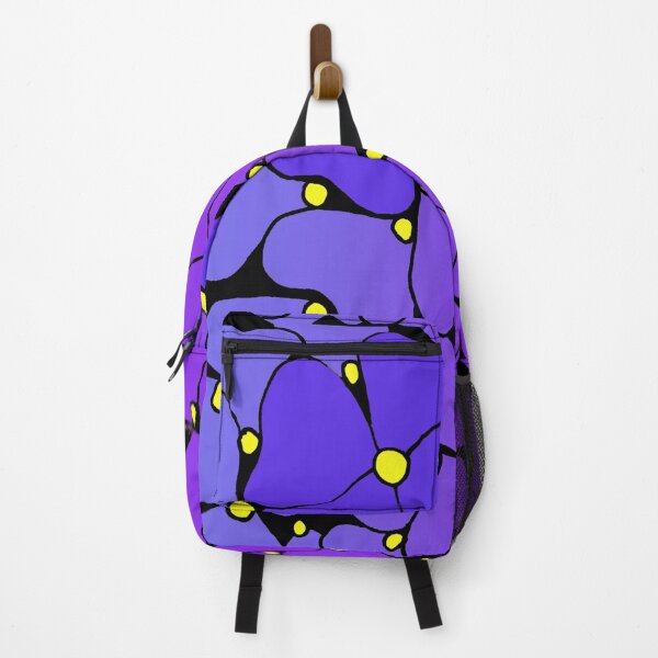 Item preview, Purple Passion Flowers with Yellow Dots designed and sold by TeAnne.