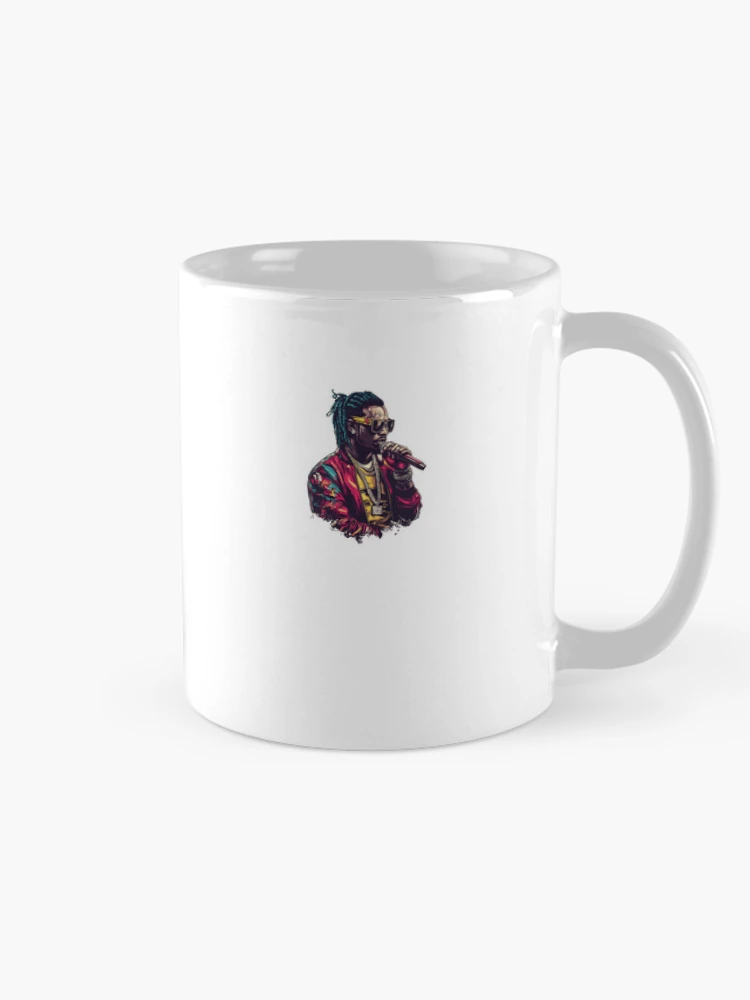 Thumbnail 3 of 6, Coffee Mug, Cyberpunk Neon Rapper designed and sold by Ragil-Studio.
