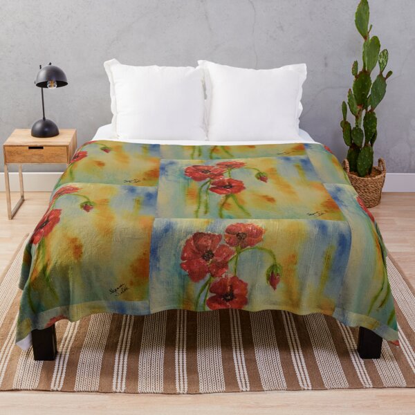 Item preview, poppies after the rain designed and sold by ShannonSilvaArt.