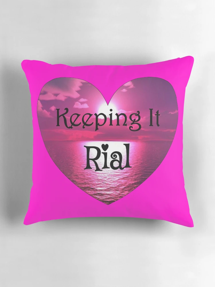 Thumbnail 3 of 4, Pillow, Keeping it Rial designed and sold by Rialisms.