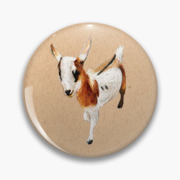 Item preview, Toffee the Goat designed and sold by ReneeDixonArt.