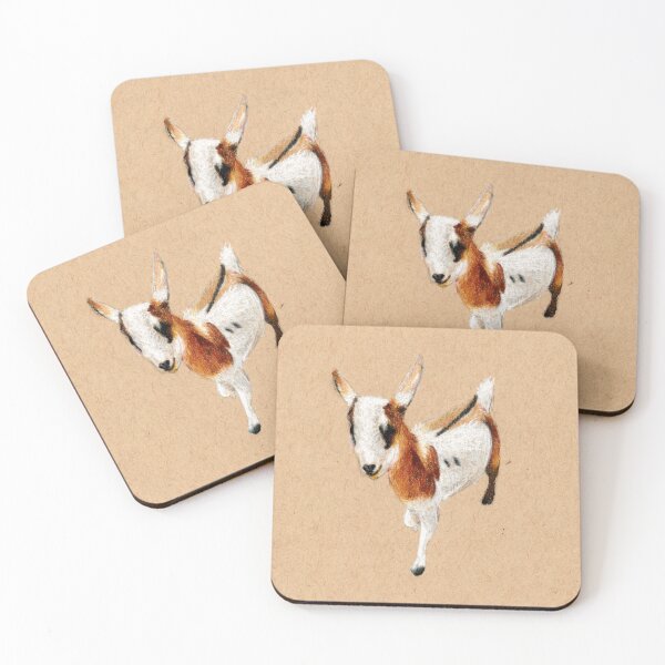 Item preview, Toffee the Goat designed and sold by ReneeDixonArt.