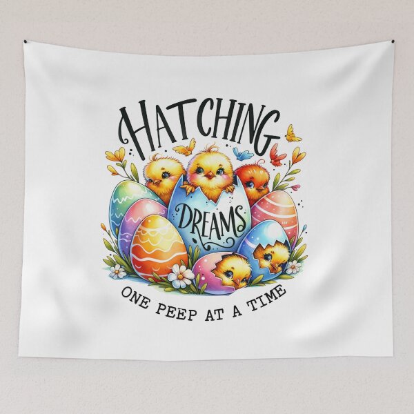 Item preview, Hatching Dreams Cute Chick Art designed and sold by Bliss Find And Design.