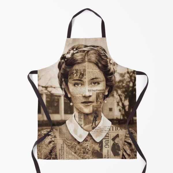 Artikelvorschau, Vintage elegante Frau Zeitung moderne Kunst entworfen und verkauft von Vicky021.
