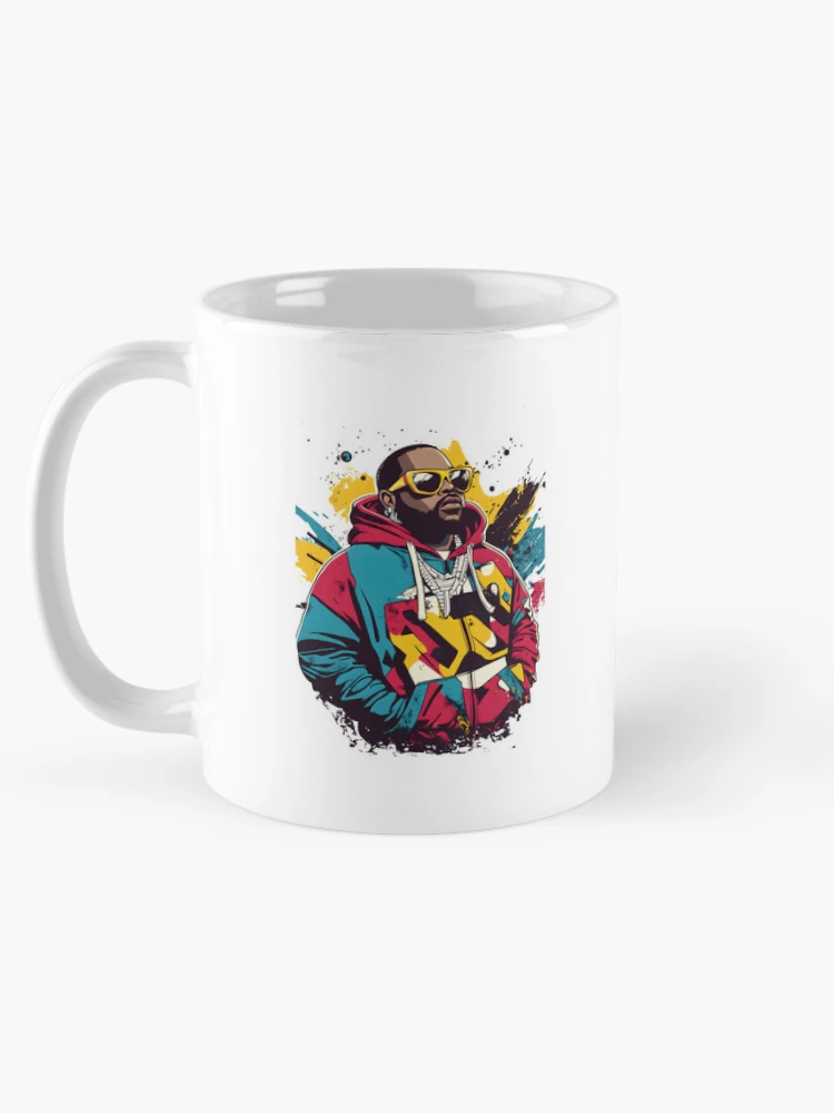 Thumbnail 5 von 6, Kaffeebecher, Psychedelischer Rapper designt und verkauft von Ragil-Studio.