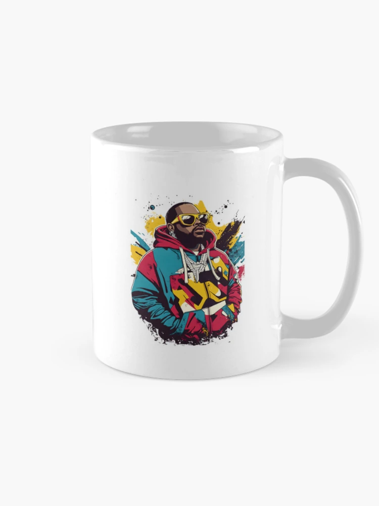 Thumbnail 3 von 6, Kaffeebecher, Psychedelischer Rapper designt und verkauft von Ragil-Studio.