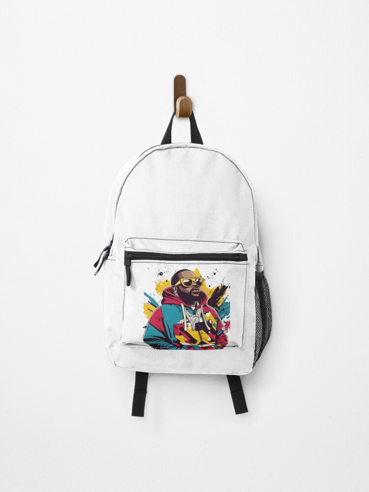 Thumbnail 1 of 3, Backpack, Psychedelic Rapper designed and sold by Ragil-Studio.