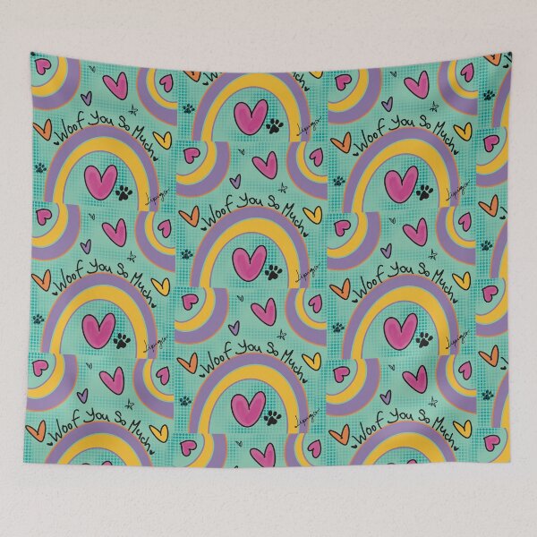 Item preview, Woof you so much designed and sold by LipigicoArt.