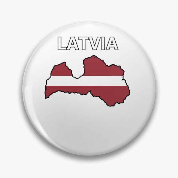 Item preview, Latvia flag map designed and sold by atomstartup.