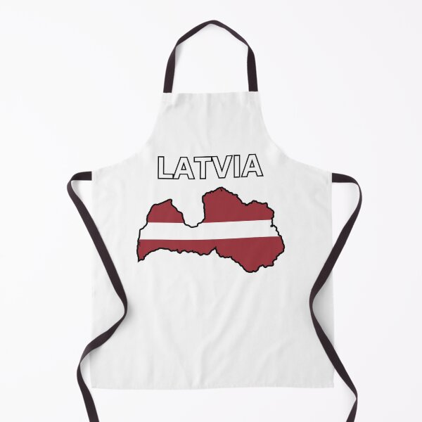 Item preview, Latvia flag map designed and sold by atomstartup.