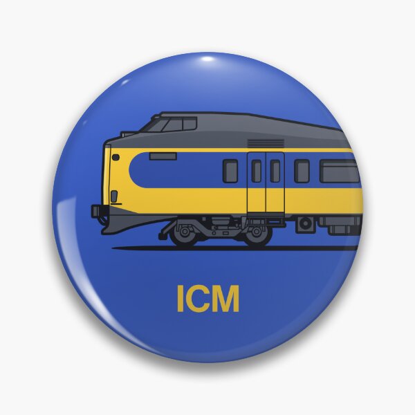 Item preview, ICM Blue Train Side Netherlands designed and sold by VoodooCircus.