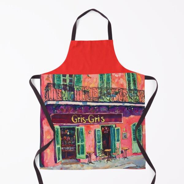 Item preview, Gris-Gris Charm in New Orleans - A Lively Street Scene with Inviting Cafe Vibes AI Generated Art designed and sold by OlfactoART Studio.