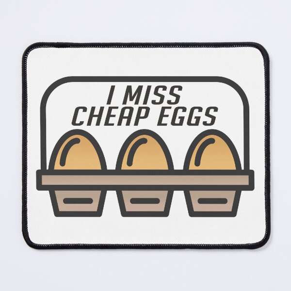 Item preview, I Miss Cheap Eggs designed and sold by the-craft-shop.