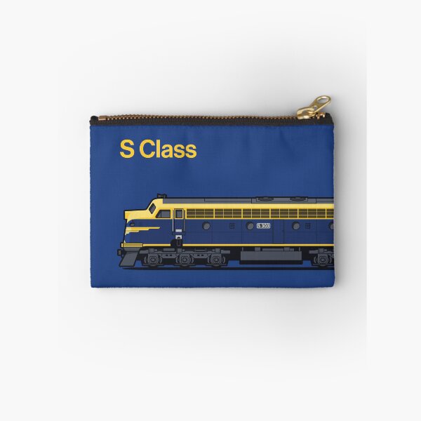 Item preview, S Class Blue Diesel Train Side Victoria Australia designed and sold by VoodooCircus.