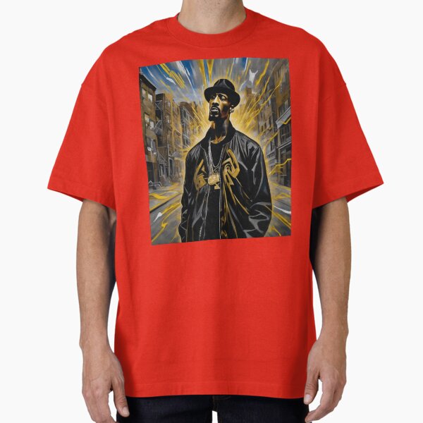Item preview, "Rakim: Urban Soundwaves in Black, Gold, and Silver" designed and sold by Artisticanvas.