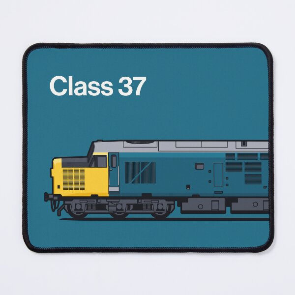 Item preview, Class 37 BR Blue Diesel Train Side England designed and sold by VoodooCircus.