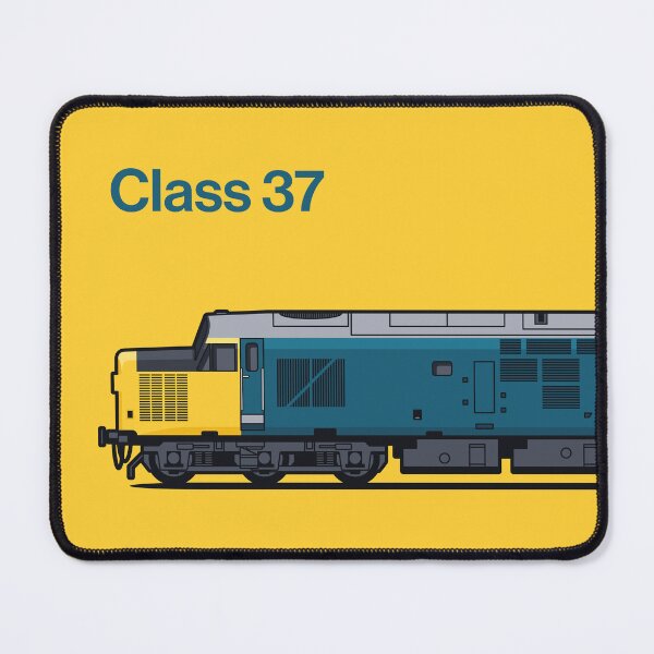 Item preview, Class 37 BR Yellow Diesel Train Side England designed and sold by VoodooCircus.