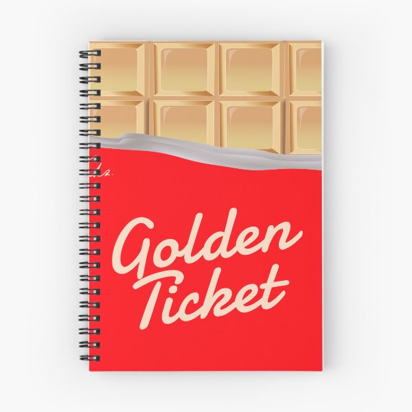 Item preview, Golden Ticket Chocolate designed and sold by Timegraf.