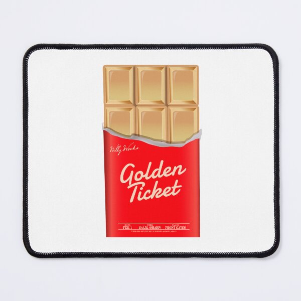 Item preview, Golden Ticket Chocolate designed and sold by Timegraf.