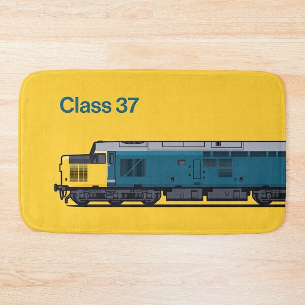 Item preview, Class 37 BR Yellow Diesel Train Side England designed and sold by VoodooCircus.