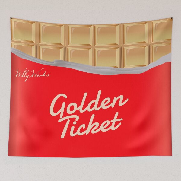 Item preview, Golden Ticket Chocolate designed and sold by Timegraf.