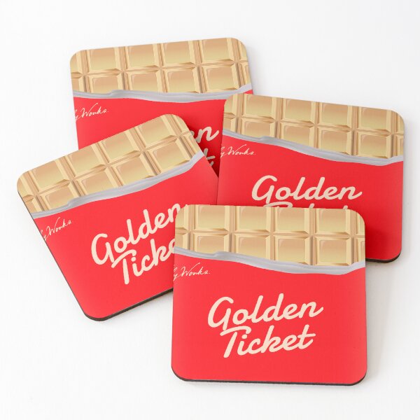 Item preview, Golden Ticket Chocolate designed and sold by Timegraf.