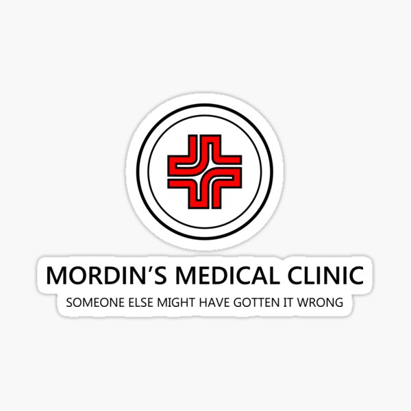 Vista previa del artículo con la obra «Clínica Médica de Mordin», diseñado y vendido por GalacticTravel.