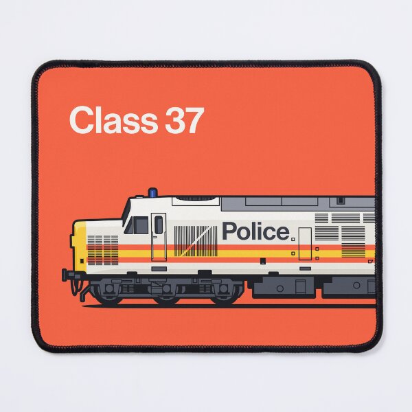 Item preview, Class 37 Police Diesel Train Side England designed and sold by VoodooCircus.